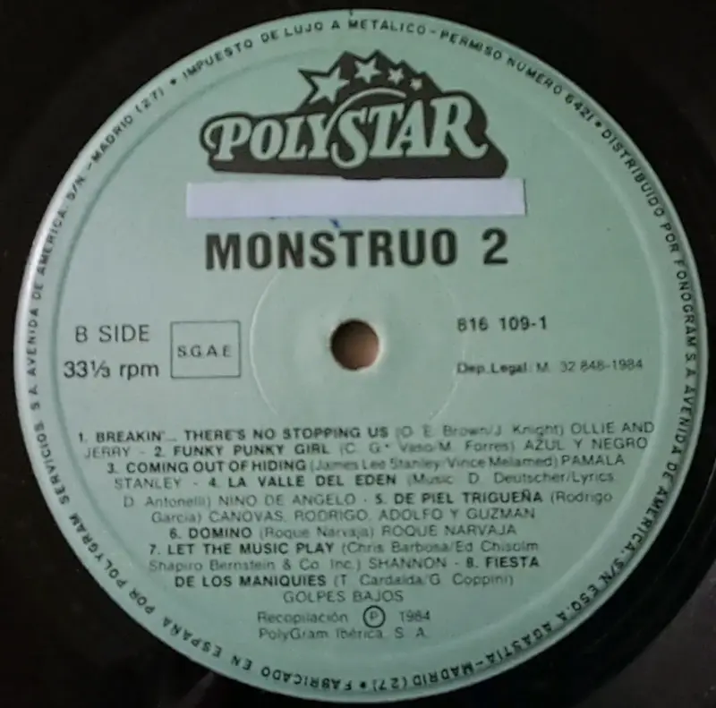 Álbum Monstruo 2 - 30 Éxitos en Vinilo - 4