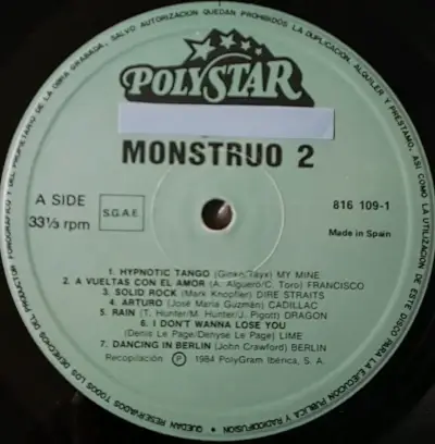 Álbum Monstruo 2 - 30 Éxitos en Vinilo - miniatura 5