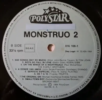Álbum Monstruo 2 - 30 Éxitos en Vinilo - miniatura 6