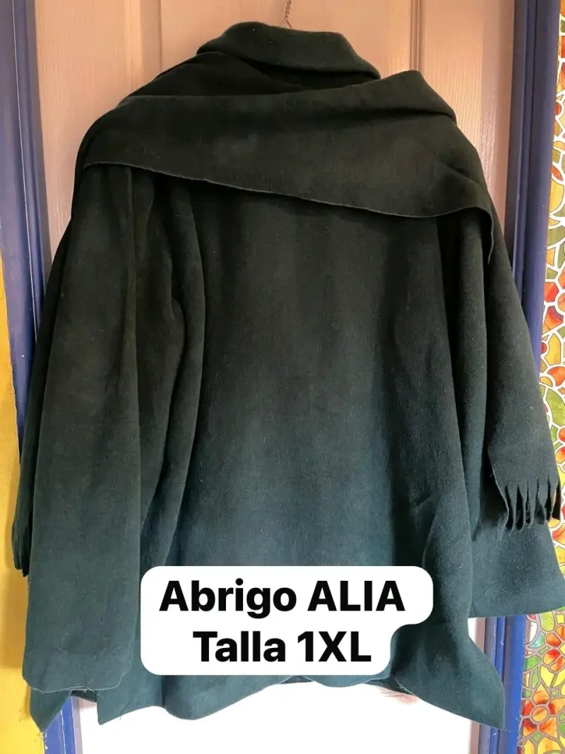 Abrigo ALÍA verde oscuro talla 1XL - 2