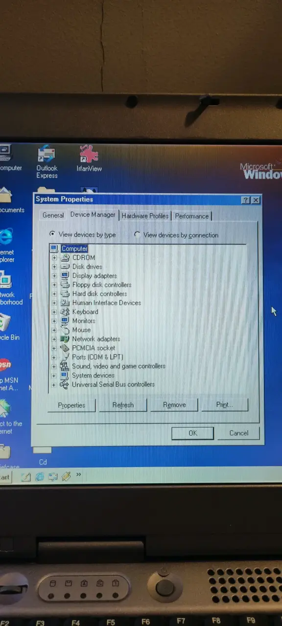 Laptop vintage Packardbell con Windows 98 - 4