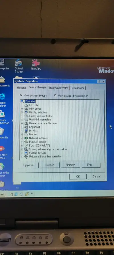Laptop vintage Packardbell con Windows 98 - miniatura 4