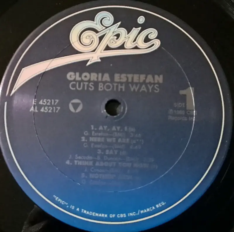 Vinilo Gloria Estefan - Cuts Both Ways - 4