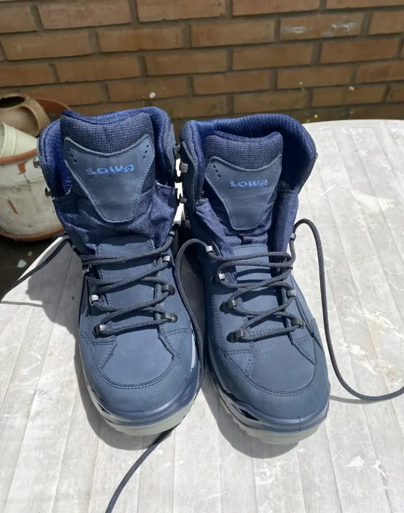 Botas de senderismo Lowa Renegade azul - 4
