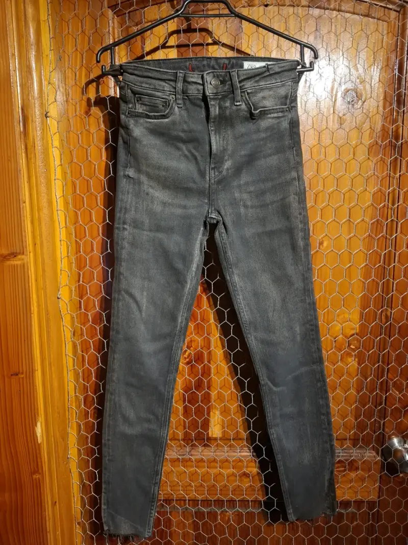 Jeans negros Zara mujer talla 34 - 2