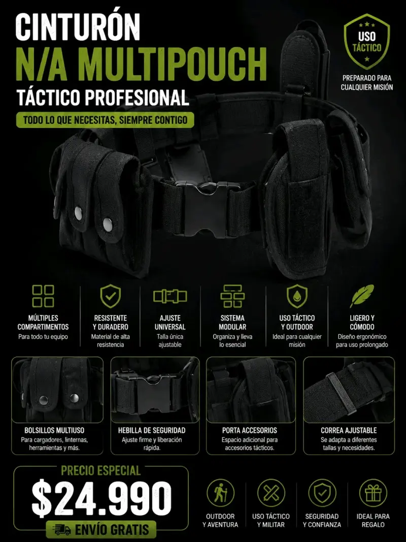 Chaqueta Softshell Táctica Negra - 2