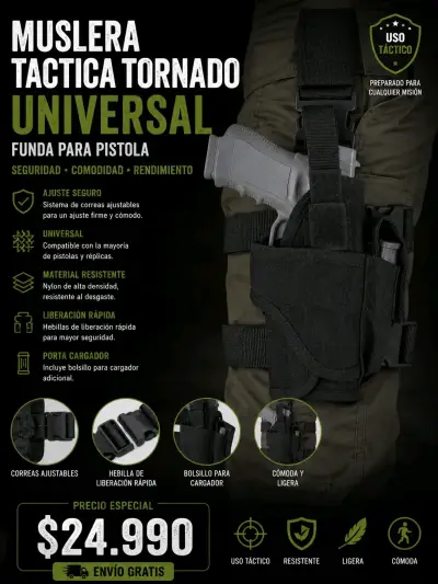 Chaqueta Softshell Táctica Negra - miniatura 4