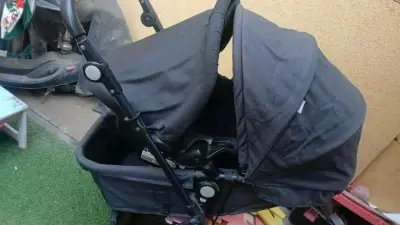 Coche de bebé Infanti negro - miniatura 5
