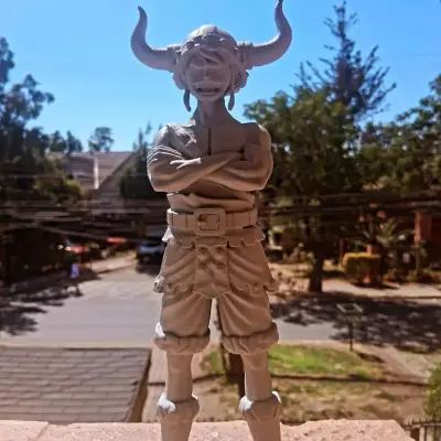 Figura de luffy - miniatura 1