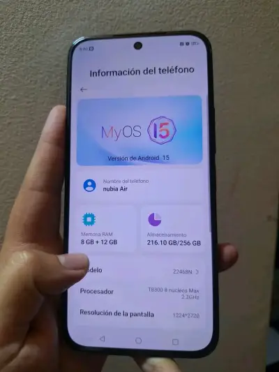 Smartphone Nubia en buen estado - miniatura 4
