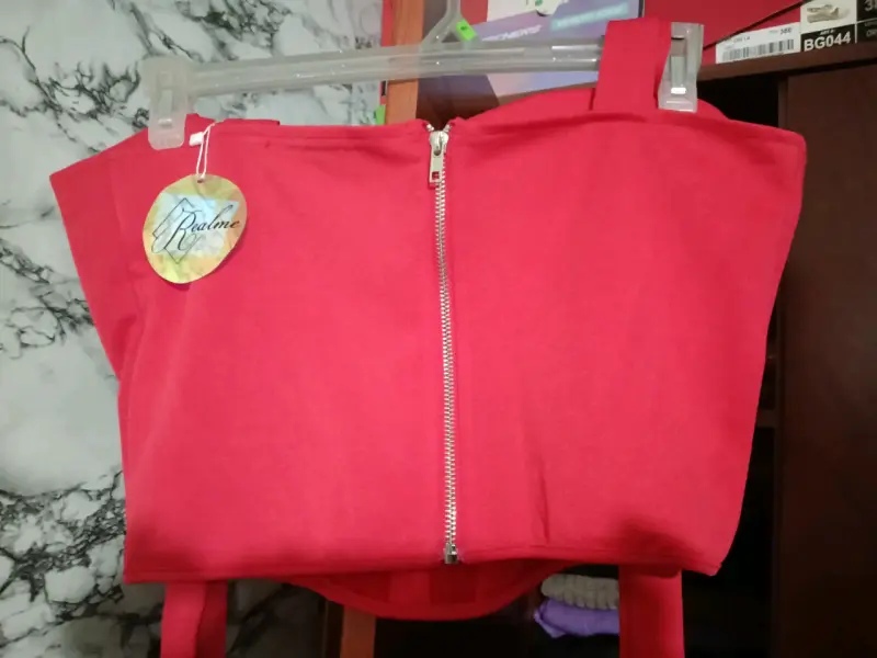 Top corset rojo Real - 3