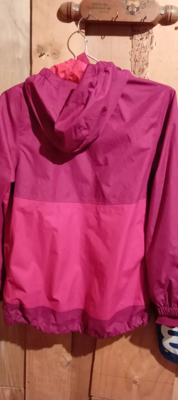 Chaqueta impermeable lippi para niña fucsia - 3