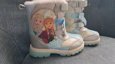 Botas de nieve Frozen para niñas - miniatura 1