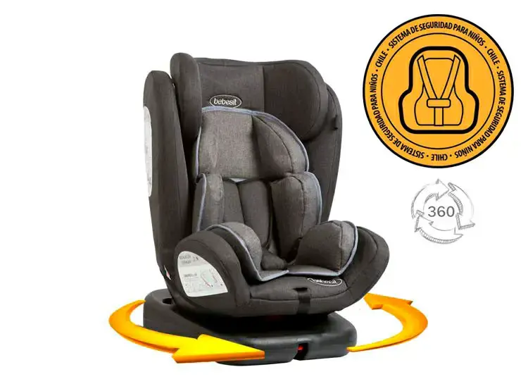 Silla de auto Bebesit gris - 4