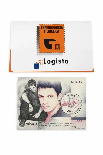 Sobre filatélico Alejandro Sanz Ed. Limitada - miniatura 1