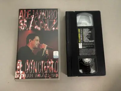 Colección de VHS de Alejandro Sanz - miniatura 3