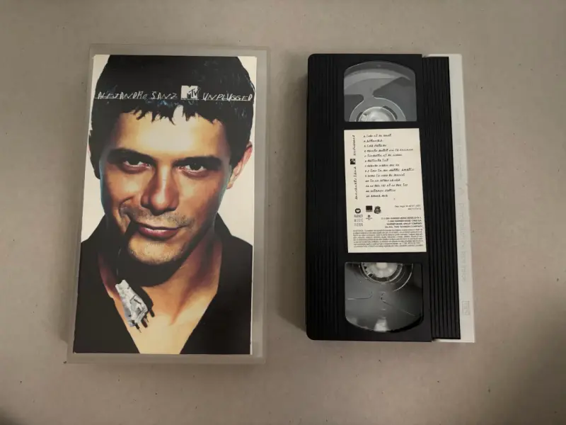 Colección de VHS de Alejandro Sanz - 4