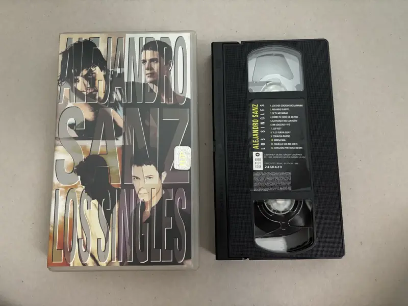 Colección de VHS de Alejandro Sanz - 5
