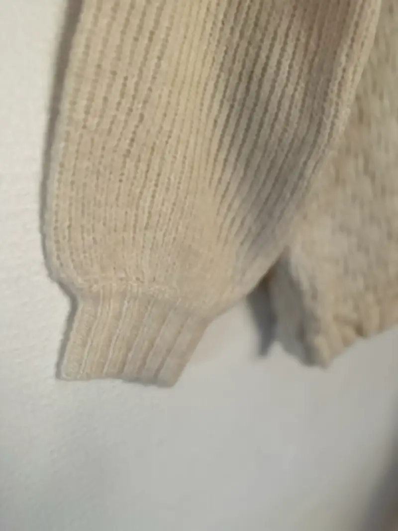 NUEVO sin uso chaleco crema - 3