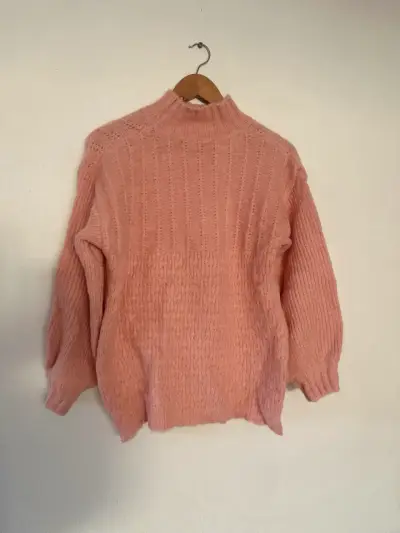 NUEVO SIN USO sweater rosado - miniatura 1
