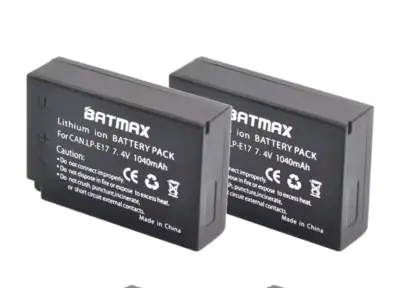 Pack Batería Batmax LP-E17 1040mAh para Canon - miniatura 1
