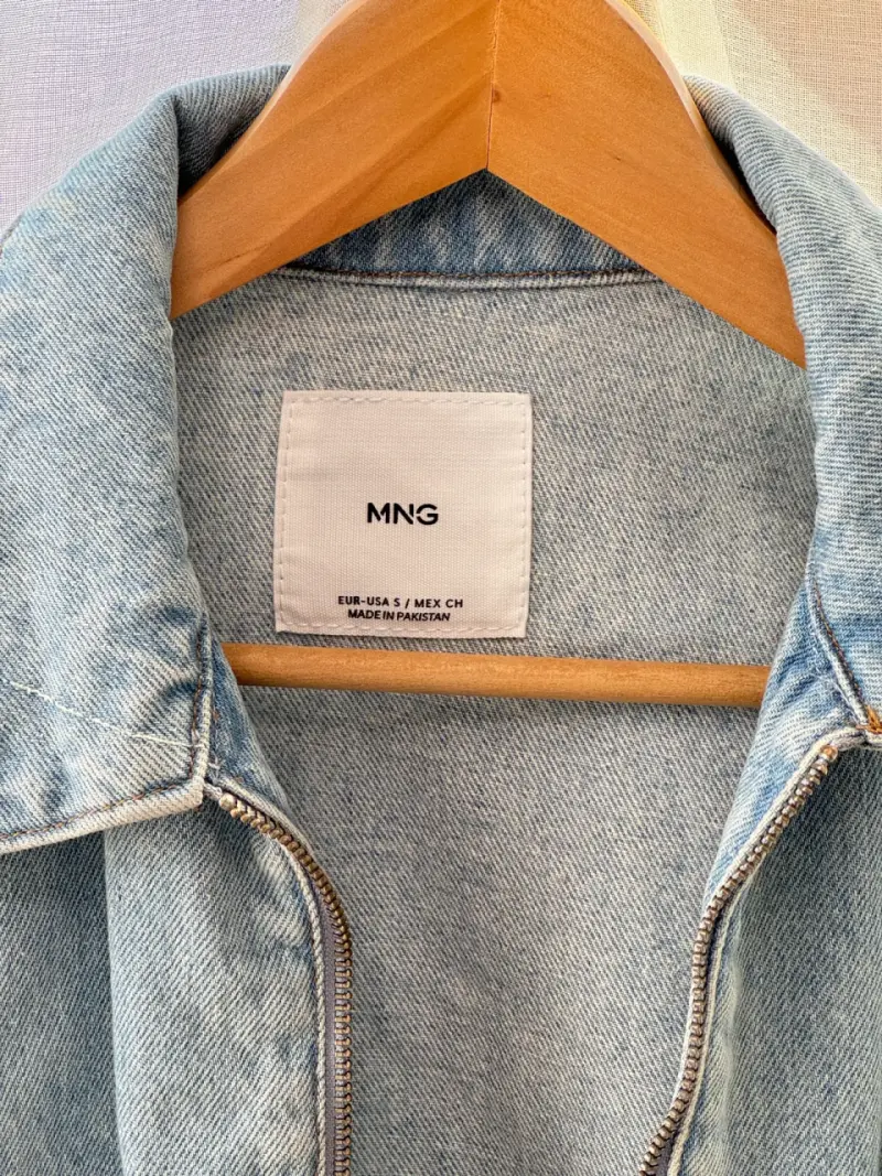 Chaqueta de mezclilla MNG - 4