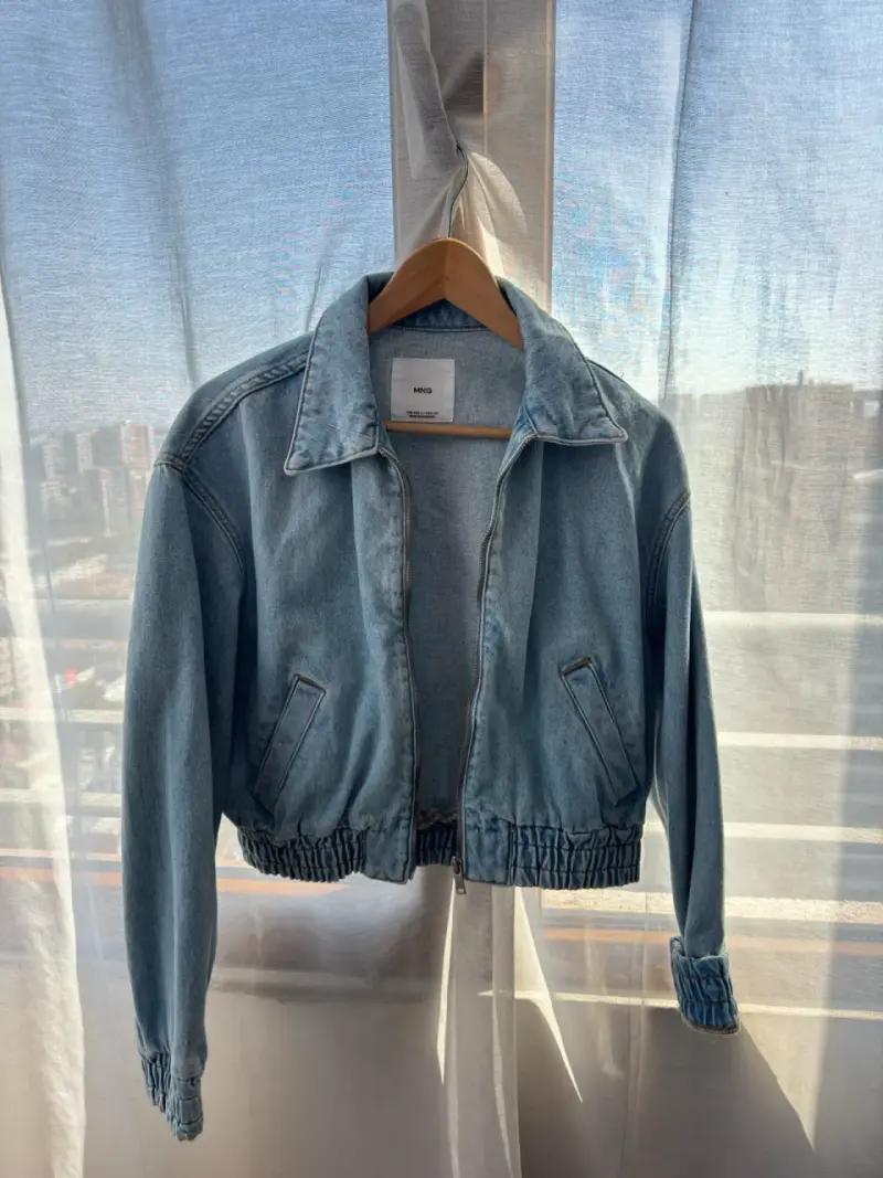 Chaqueta de mezclilla MNG - 5