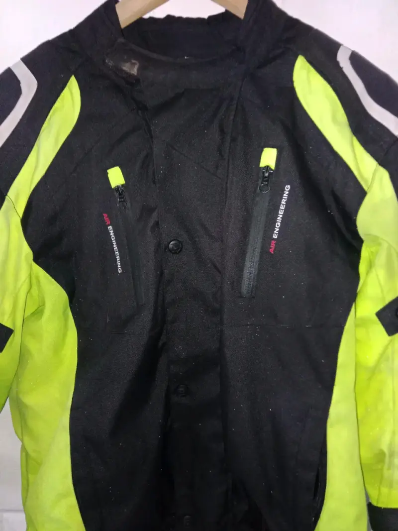 Chaqueta de moto con detalles reflectantes - 3