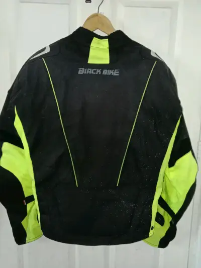 Chaqueta de moto con detalles reflectantes - miniatura 4