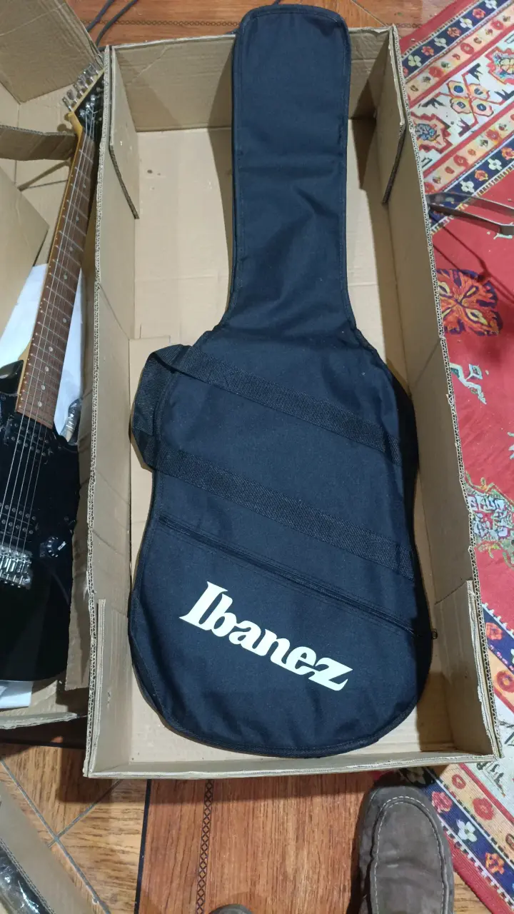 Guitarra eléctrica Ibanez negra - 6