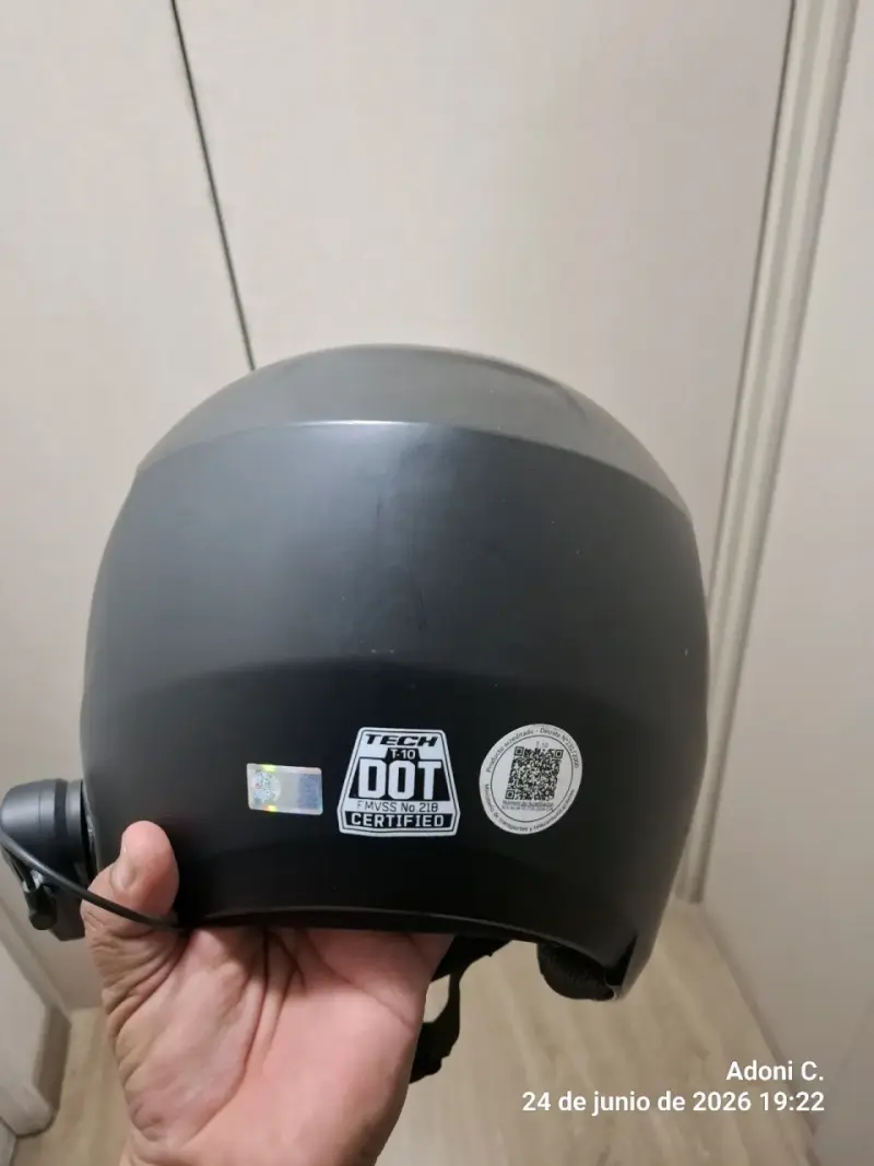 Casco de moto con intercomunicador - 2