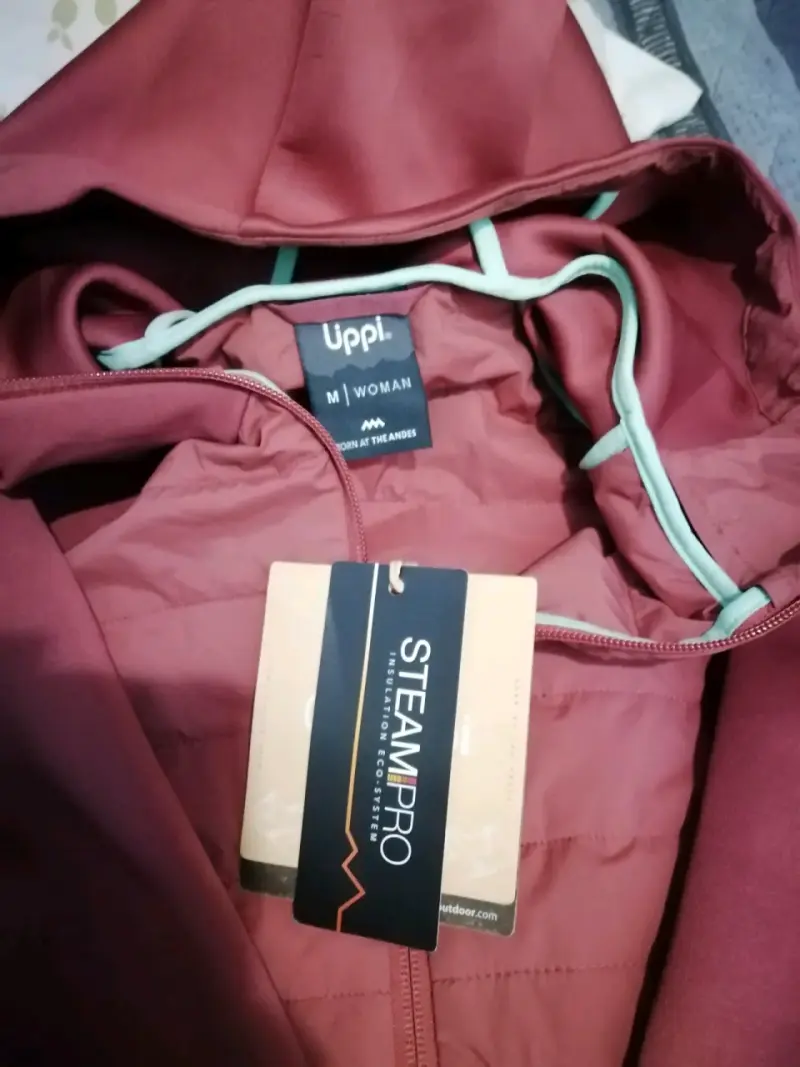 Chaqueta deportiva lippi bicolor con capucha - 2