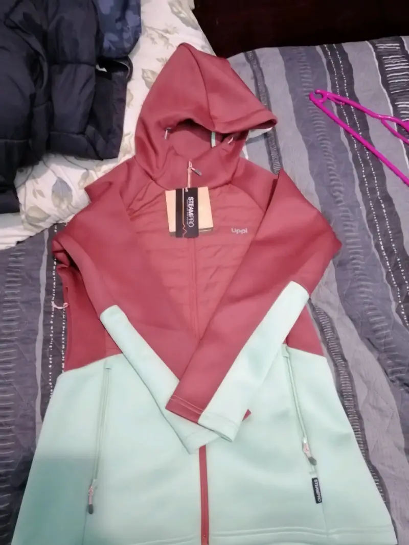 Chaqueta deportiva lippi bicolor con capucha - 4