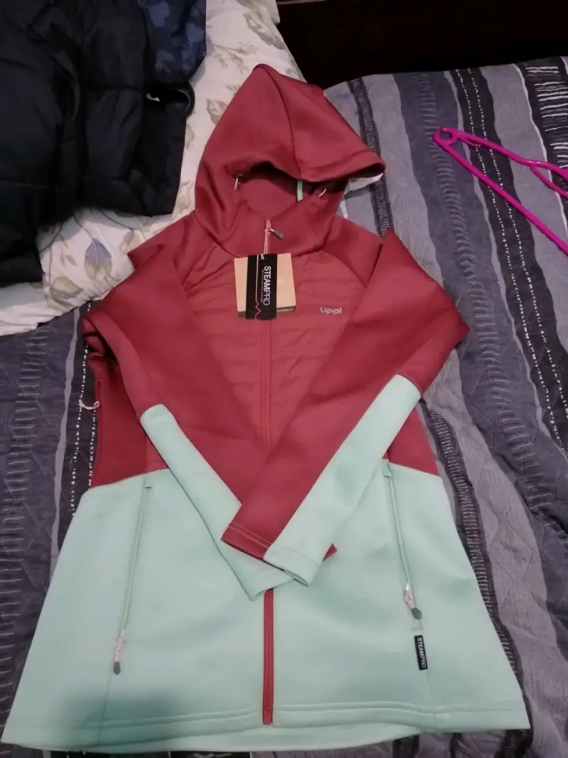 Chaqueta deportiva lippi bicolor con capucha - 5