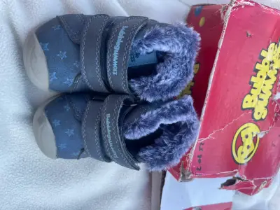 Botines Bubblegummers para niños con forro de peluche - miniatura 1