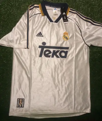 Camiseta Real Madrid Adidas retro - miniatura 1