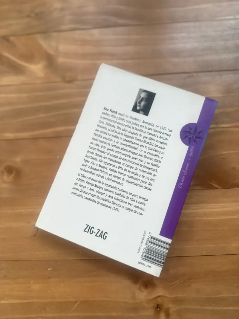 Libro 'Diario de Ana Frank' edición Zig-Zag - 2