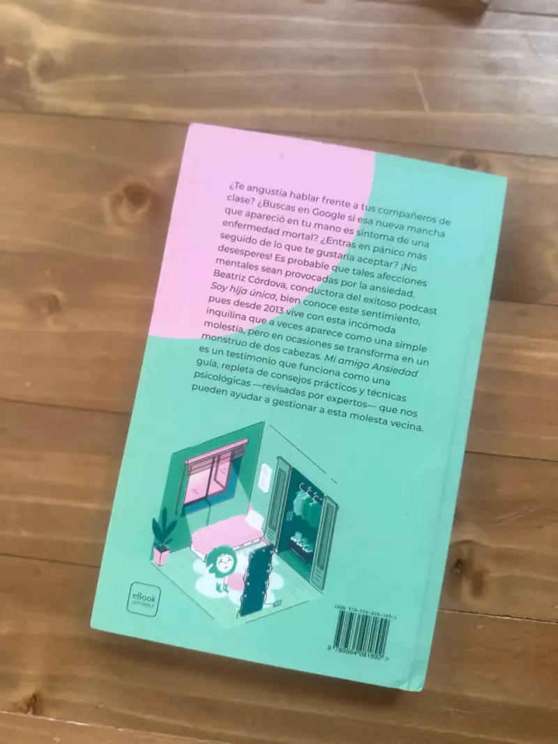 Libro 'Mi amiga Ansiedad' de Bea Córdova - 2
