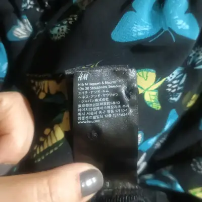 Vestido estampado de mariposas - miniatura 4