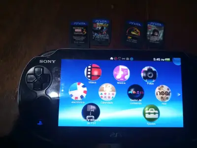 Consola PS Vita OLED fat +juegos - miniatura 1
