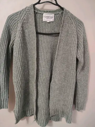 Cardigan gris Cherokee de punto - miniatura 1