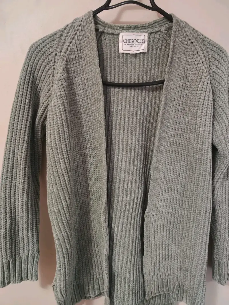 Cardigan gris Cherokee de punto - 2