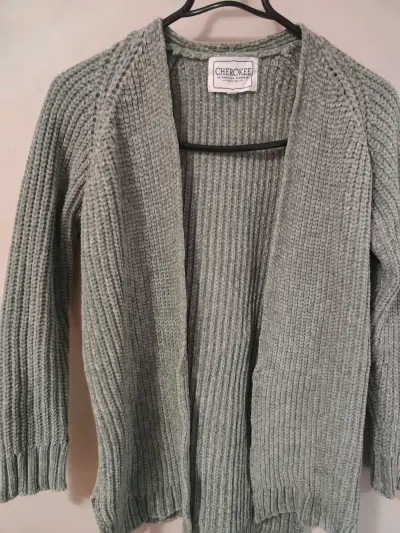 Cardigan gris Cherokee de punto - miniatura 2