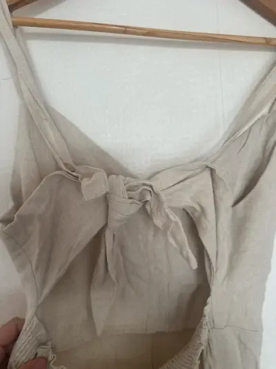 Nuevo enterito lino talla L - miniatura 4