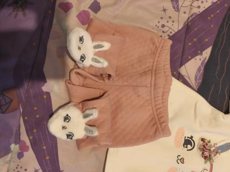 Conjunto de bebé Limónada con diseño de conejito - 2