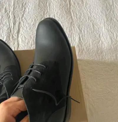 Botines de cuero marrón para hombre - miniatura 5