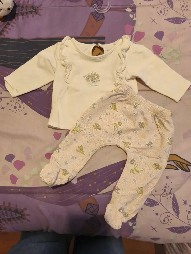Conjunto de bebé Bambi Disney - 1