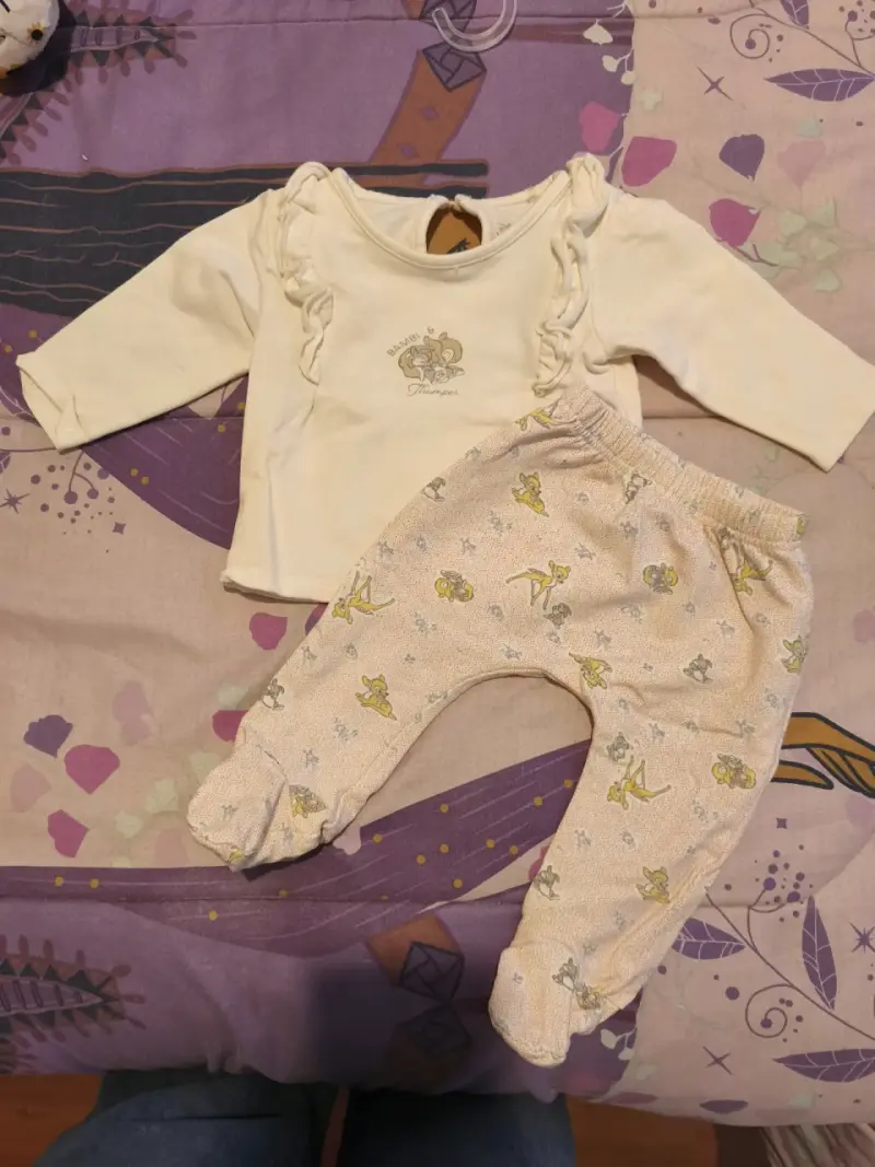 Conjunto de bebé Bambi Disney - 6