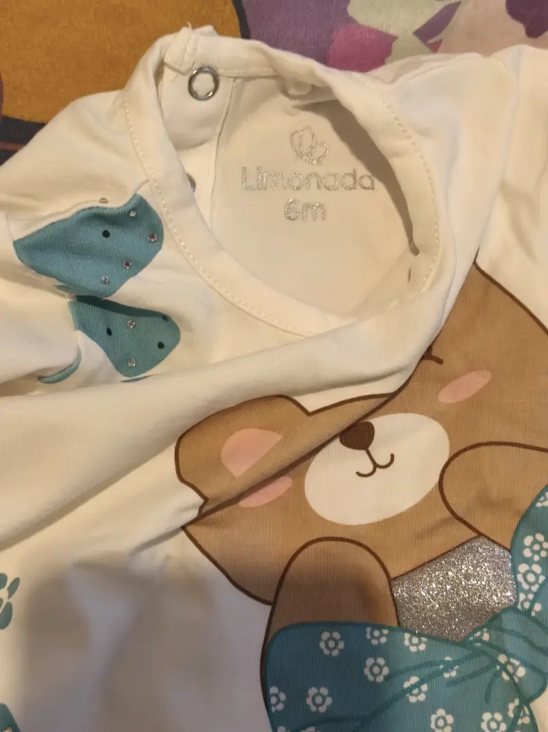 Conjunto infantil con diseño de oso - 4