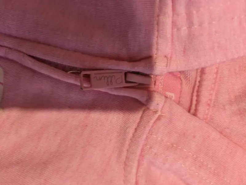 Conjunto de bebé rosado con capucha - 5